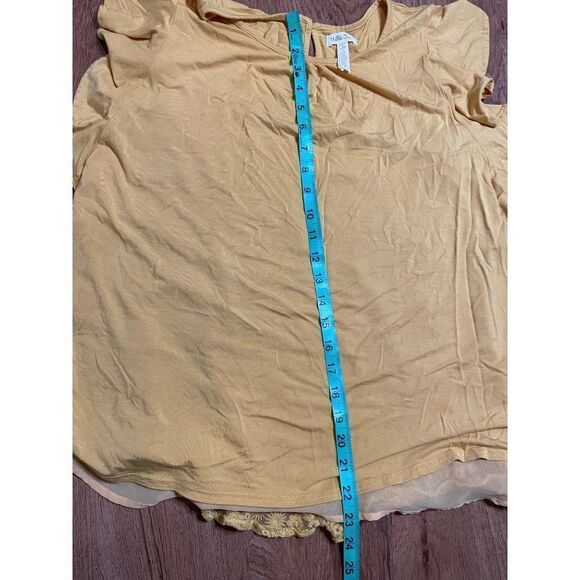 Matilda Jane Mustard Yellow Bocce Ball Top Sz S - Picture 7 of 14